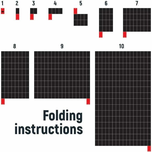 63'x43' Sand Proof Beach Blanket Picnic Yoga Mat - Picture 5 of 6